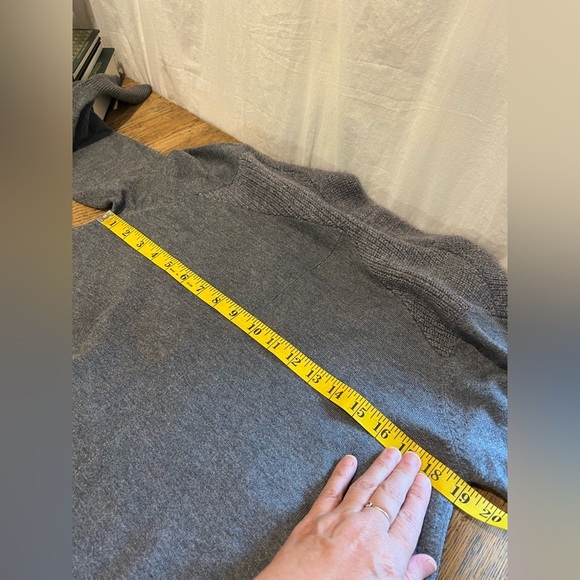 MARA CAROL – Grey knit open cardigan – Size M - Picture 10 of 11